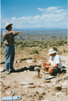 Thumbnail for 'Dr. Mark Stiger describes the archaeological site on Tenderfoot Mountain.'