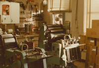 Thumbnail for 'The Western Print Shop, Taylor Hall, circa late 1970s.'