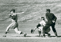 Thumbnail for 'Archie Wishire is at bat, ca. 1960.'