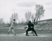 Thumbnail for 'An Air Force Academy batter takes a swing against Western'