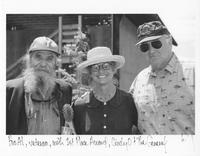 Photograph of Brother Al, General Norman, & Cindy Obrand